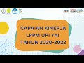 Cuplikan kegiatan lppm upi yai