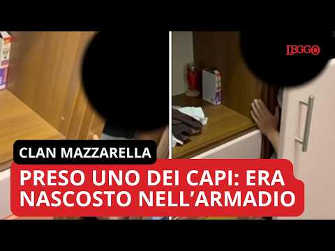 Video Si nasconde nell'armadio, ma viene arrestato: Giuseppe Del Prete era latitante da mesi