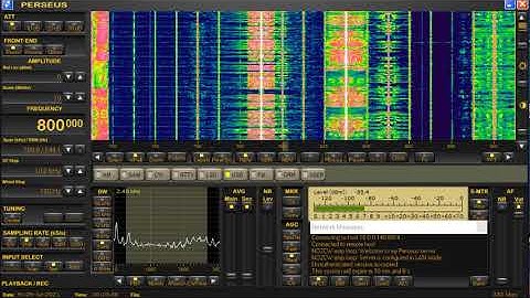 Perseus SDR vs. Kiwi SDR on medium wave and short wave, same antenna