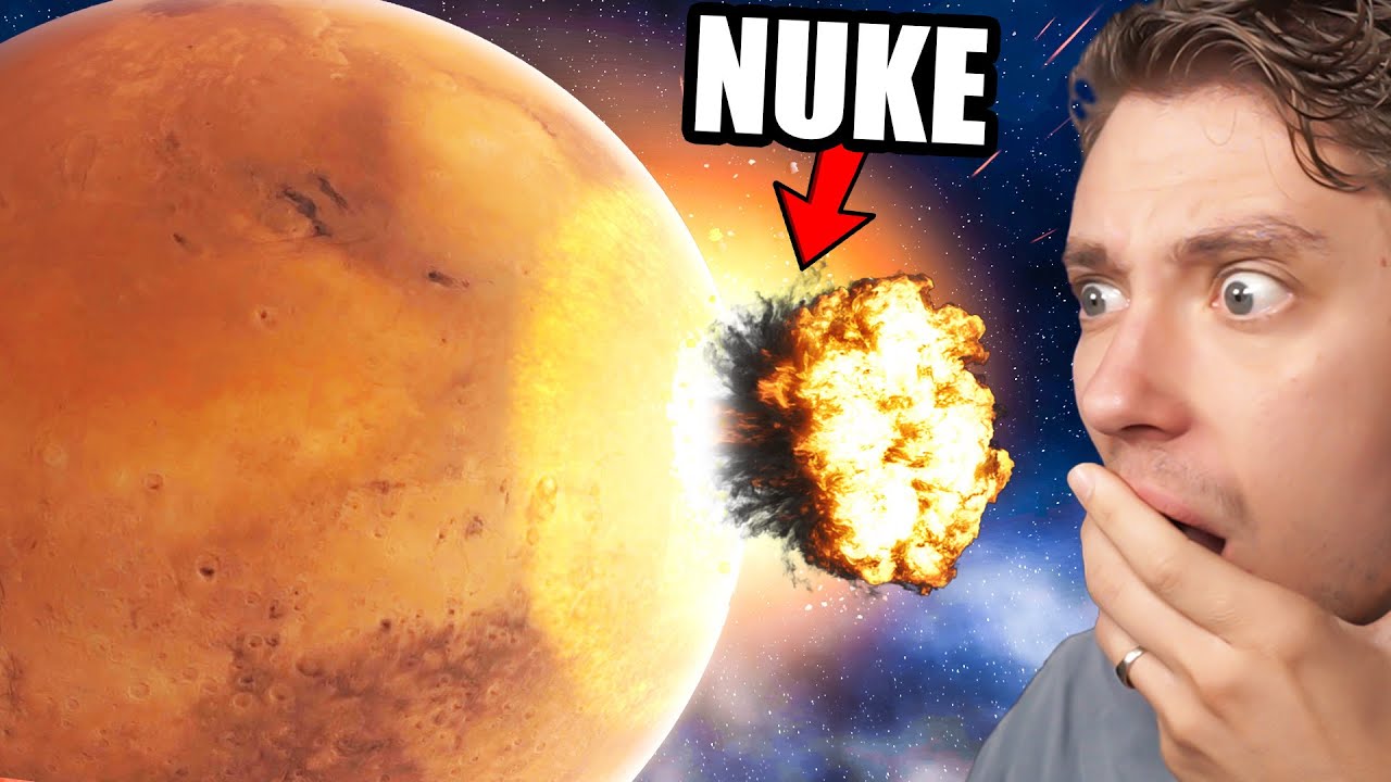 Destroying Planets with NUKES in Solar Smash