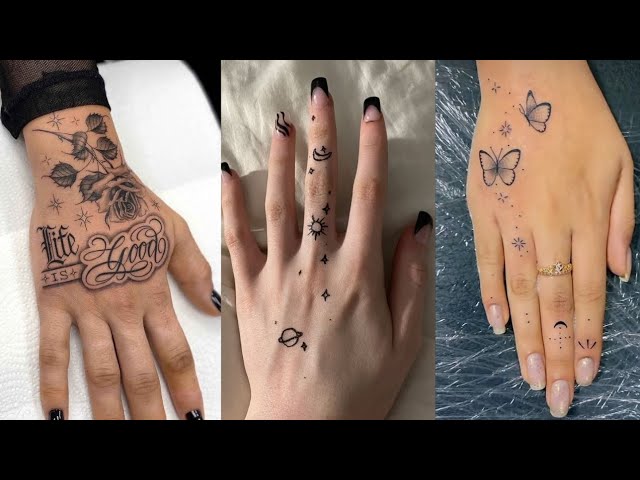 20 TATUAGENS FEMININAS PARA MÃOS 