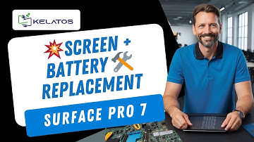 How to fix 💥broken screen and dead battery on Microsoft Surface Pro 7 1724? 🛠️ Full replacement