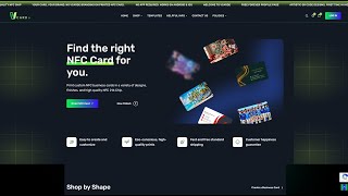 Explore vcarde.com - Your Ultimate NFC Business Card E-commerce Platform!