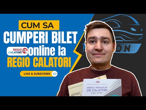 TUTORIAL - Bilet de tren online - Regio Calatori