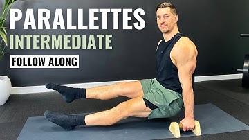 20 MIN PARALLETTES WORKOUT FOR INTERMEDIATES | Follow Along