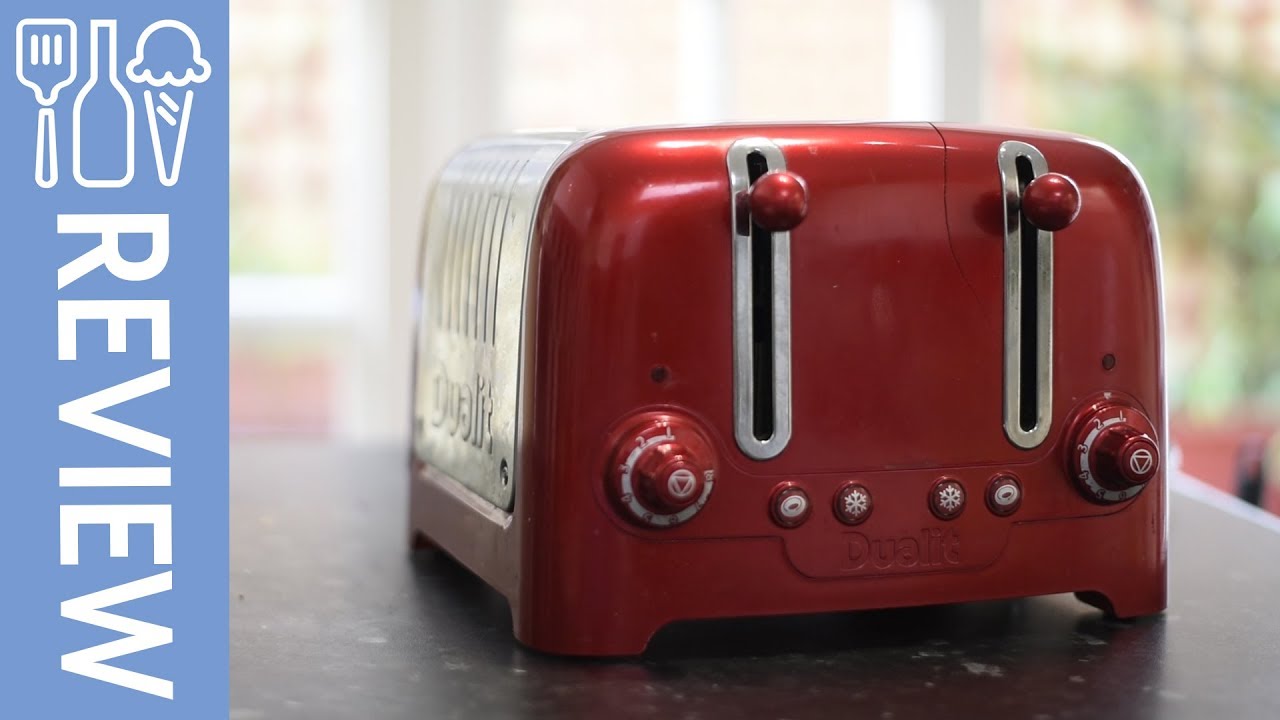 Dualit Lite 4-Slice Toaster with Warming Rack, Metallic Red Review