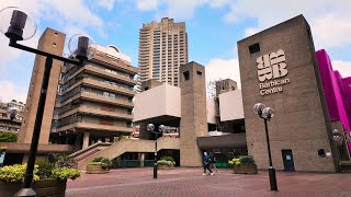 [4K] City of London | Barbican & Moorgate | Walking Tour