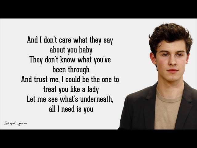 Shawn Mendes – Bad Reputation Lyrics