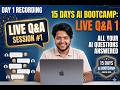 DAY 1 : LIVE Q&A | 15 DAYS AI BOOTCAMP | May 02 , 2026 | 9 PM IST | Ashish Arya