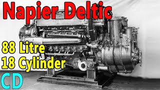 The Legendary Napier Deltic  88 Litre Opposed 2Stroke Triangle Engine