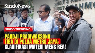 Pandji Pragiwaksono Tiba di Polda Metro Jaya: Klarifikasi Materi Mens Rea! | Sindo Trending | 06/02