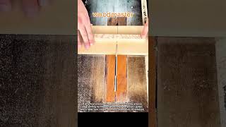 Flawless Wood Joining Method Revealed in Seconds #worker #process #tips #diycrafts #hardware