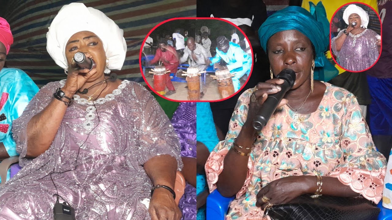 Ambiance, Ada faye Thiomby et Marie Gueye petit sœur de Fatou Gueye à Mbassis Senghor 03 déc 2023