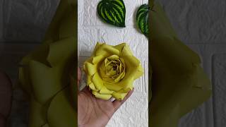 DIY Aesthetic Paper Rose🌹Making Idea #diycrafts #diy#papercraft #aesthetic#craft #shortsfeed#shorts