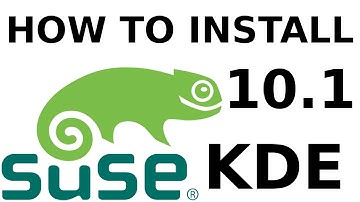 How to install SuSe 10.1 with KDE