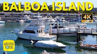 This Island is for the ULTRA WEALTHY | Balboa Island | 4K Walking Tour