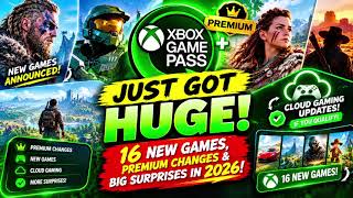 Xbox Game Pass Just Got HUGE! 16 NEW Games, Premium Changes & Big Surprises in 2026!