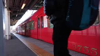 【あいちゃたん(*´Д`)ﾊｧﾊｧに決定!!】名鉄3705f急行内海 住吉町発車