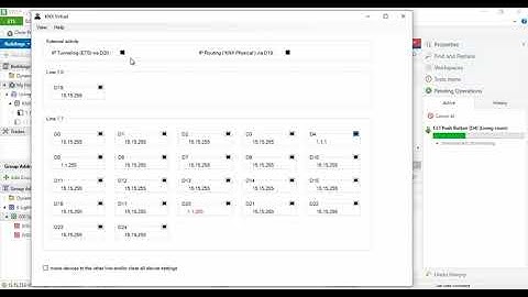 KNX ETS5 Tutorial Part 4 Communication ETS5 & KNX Virtual