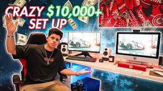 CRAZY $10,000+ HYPEBEAST GAMING/OFFICE TOUR SET UP