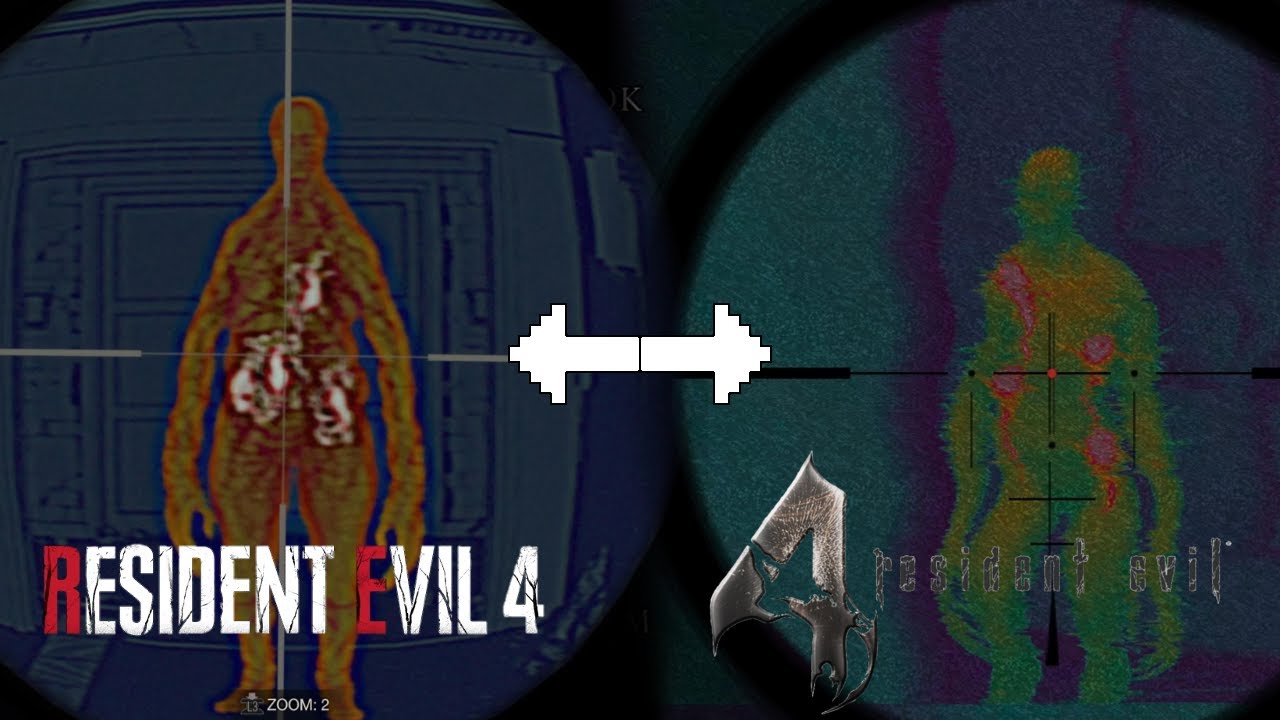 Resident Evil 4 Comparison Direct Side by Side Playthrough - Part 9 (Regenerators)