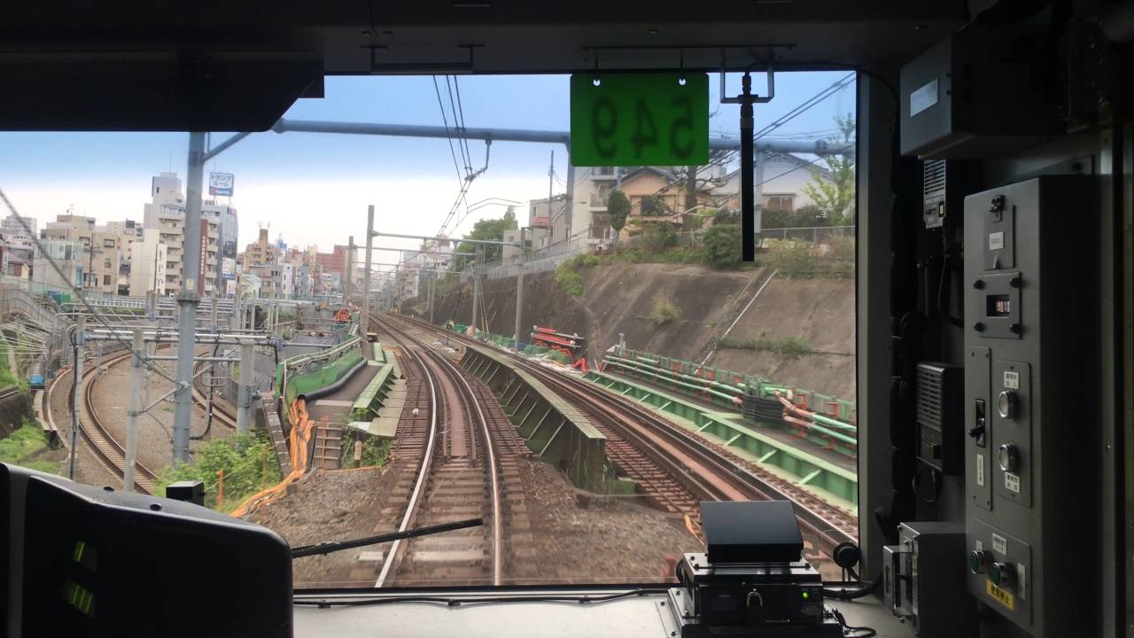 [4K] 2016/4/24 山手線 秋葉原～秋葉原 前面展望（Yamanote-Loop-Line round to Akihabara from Akihabara）