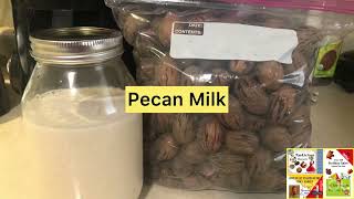 Easy Pecan Milk (Homemade)!!