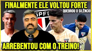 VOANDO BAIXO! SÃO PAULO FINALMENTE TEM VOLTA EXCELENTE! JAMES RODRIGUEZ...