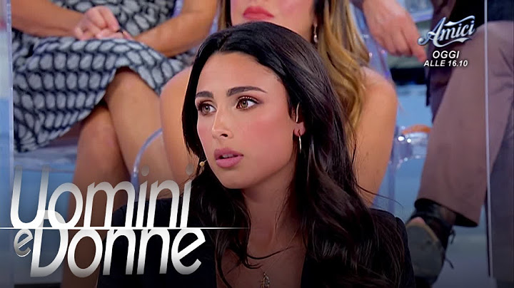 Uomini e Donne, Trono Classico - La discussione tra Monica e Noemi