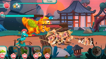 DINO BASH 2 | TRAVEL THROUGH TIME | LEVEL 13-4