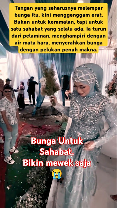 Batal Lempar Bunga, Pengantin Pilih Sahabat Sejati #shorts