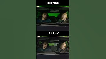 Car Chroma Removal before and after #composer #fx #nuke #vfx #studiofx #greenscreen