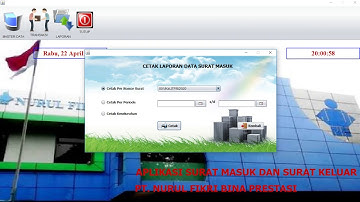 Aplikasi surat masuk dan surat keluar berbasis java