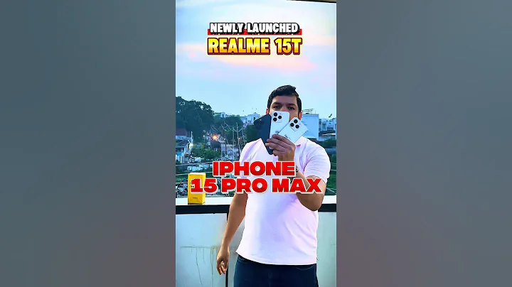 Realme 15T vs iPhone 15 Pro Max | Camera, Performance & Price Comparison 🔥 | #realme15t