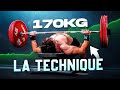 Comment jai pris 100kg au bench avec cette technique