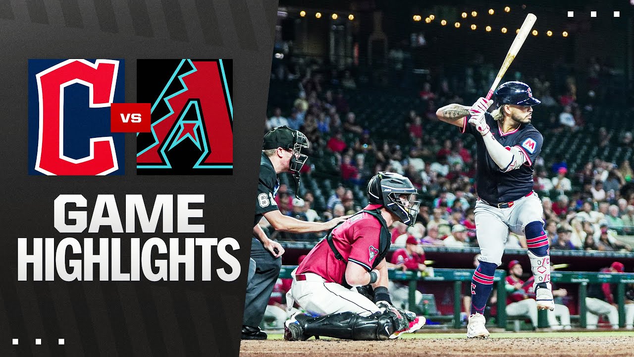 Guardians vs. D-backs Game Highlights (8/20/25) | MLB Highlights