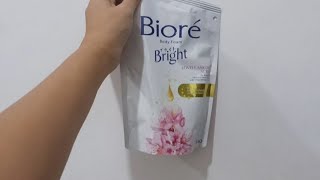 Review Biore Body Foam Bright Lovely Sakura Scent