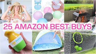 25 AMAZON MUST HAVES for SUMMER | BEST BUYS for SUMMER + TRAVEL
