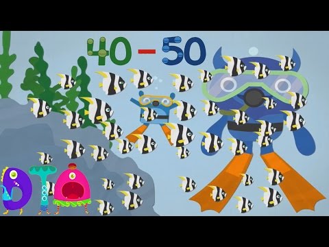 Endless Numbers 40 to 50 - Learn to Count - 123 Fun & Educational for Kids