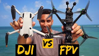 DJI vs FPV  Which Drone is More Cinematic?