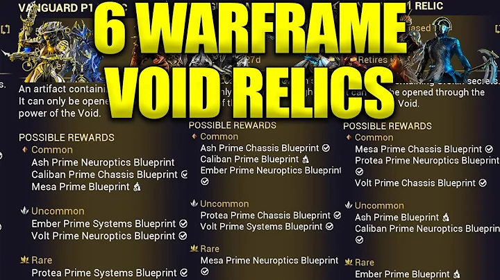 BEST RELIC FARM! Prime Vanguard Rotation 1 Is Here! SO MANY PRIME WARFRAMES