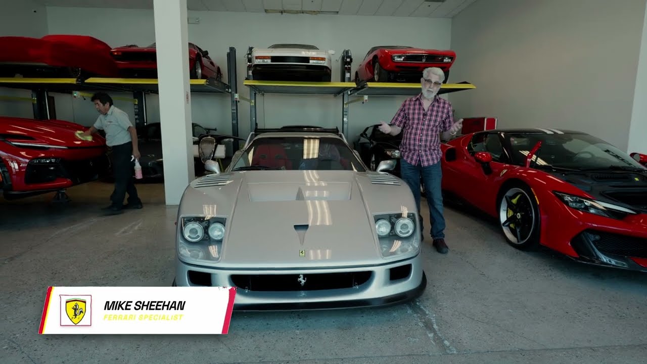 Inspecting Supercar Ron’s Crashed Ferrari F40 | Ferrari Expert Witness