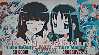 Anime Crossover Reika Aoki Cure Beauty & Erika Kurumi Cure Marine So Good
