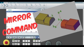 Mirror cycle in Siemens CNC controller- G50.1 , G51.1 & G100, G101 mirror programming in SINUMERIK