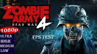 ASUS TUF GAMING F15 RTX 2050 - ZOMBIE ARMY 4 DEAD WAR All Settings Tested(@RockGamingTest)#2 screenshot 4