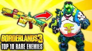Borderlands 3 - Top 10 Legendary Weapons THAT DROP FROM RARE ENEMIES!