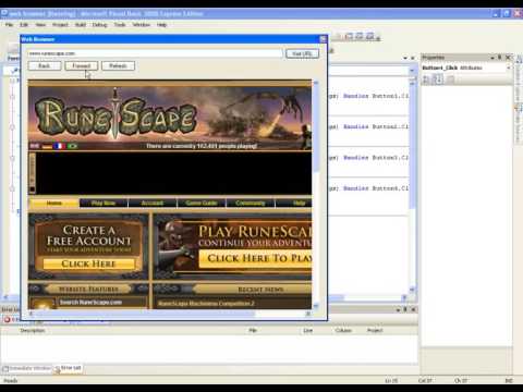 How to make web browser in vb