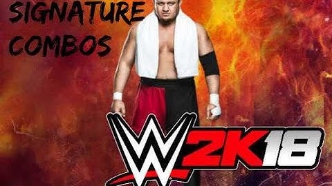 WWE 2K18 Signature Combos Samoa Joe