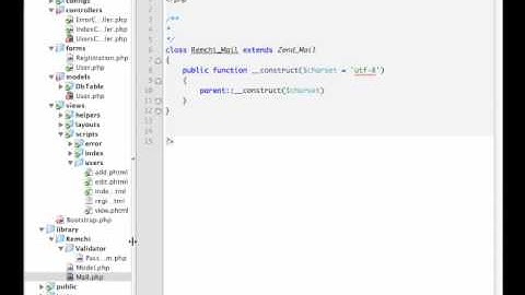 Zend Framework. Регистрация пользователей - 3