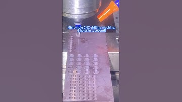 High-speed CNC drilling machine, 2 holes per second